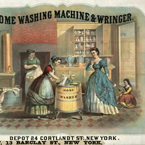 Home washing machine & wringer