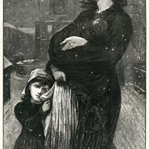Homeless mother and child 1876