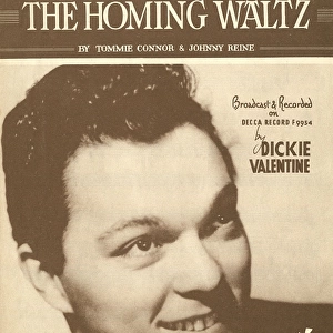 The homing Waltz - Music Sheet Cover