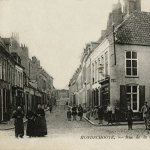 Hondschoote, France - Court Road
