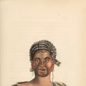 A Hoodee o Gunna, chief of Ranghee Hoo, New Zealand