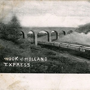 The Hook of Holland Express, Seven Arches Bridge, Essex