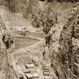 The Hoover Dam (Boulder Dam), Nevada, USA