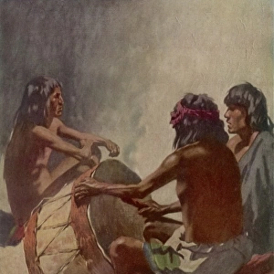 Hopi Men Singing