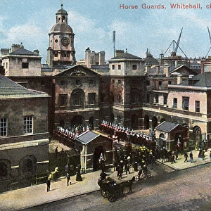 Horse Guards, Whitehall, London - Changing of the Guards