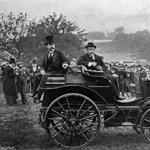 Horseless carriage with Daimler engine, 1895