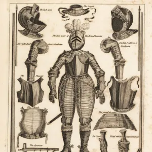 Horsemans arms, armour and accoutrements, 17th century