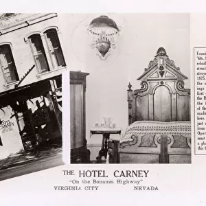 Hotel Carney, Virginia City, Nevada, USA