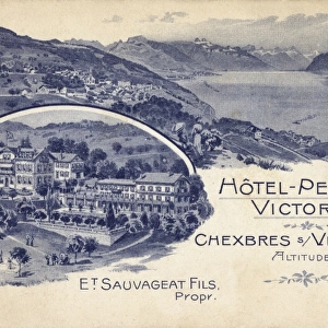 Hotel-Pension Victoria - Chexbres sur Vevey, Switzerland