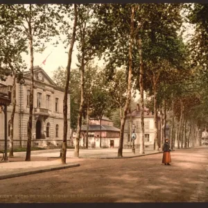 Hotel de ville, posts and telegraphs, Vichy, France