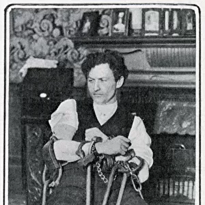 Houdini & Daily MIrror Challenge - handcuffs 1904