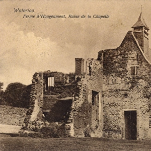 Hougoumont Farm and chapel ruins, Belgium