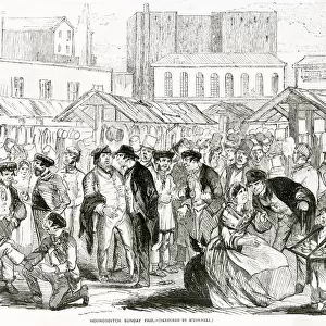 Houndsditch Sunday fair 1855