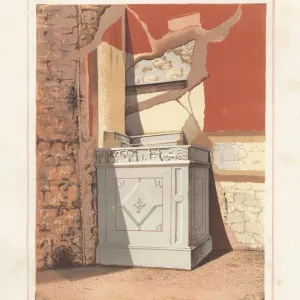 House altar in the house of the banker Lucius