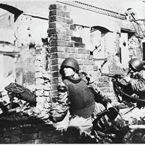 House to house fighting in Stalingrad, USSR