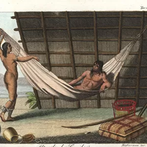 House of the Island Carib or Kalinago people, West Indies