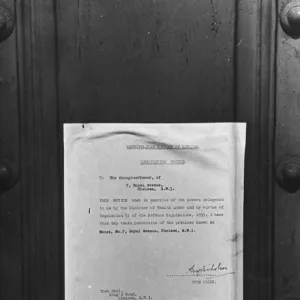 House requisition WWII