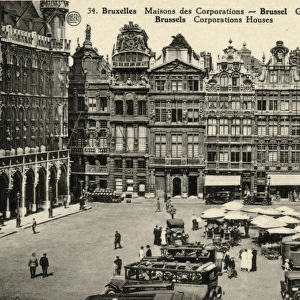 Houses of the Corporations, Grand Place, Brussels