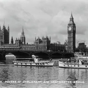 Houses of Parliament and Westminster Bridge