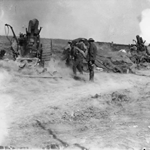 Howitzer battery 1917