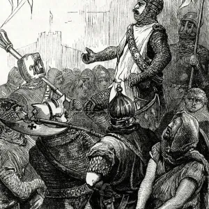 Hubert de Burghs oath to defend Dover Castle from French attack by sea, August 1217 Hubert de Burghs oath to defend Dover Castle from French attack by sea, August 1217