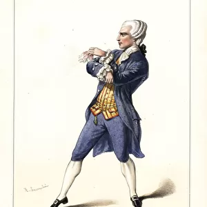 Hugues Bouffe in Leonard le Perruquier, 1846