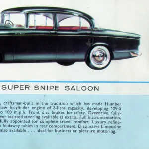 The Humber Super Snipe Saloon