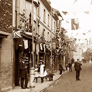 Hungerford Church Street The King's visit - 1912