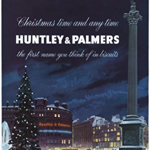 Huntley and Palmers Christmas advertisement