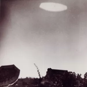 Huntman UFO at Escondido, California, 1956
