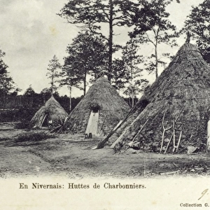 Huts of Charcoal Burners - Nevers