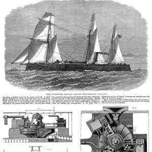 Hydraulic Propellors of HMS Waterwitch, November 1866