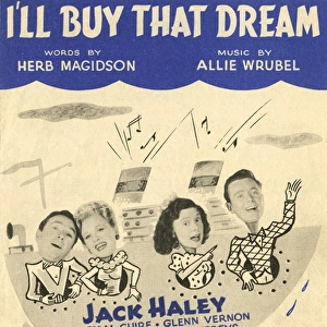 I ll buy that dream - Music Sheet Cover