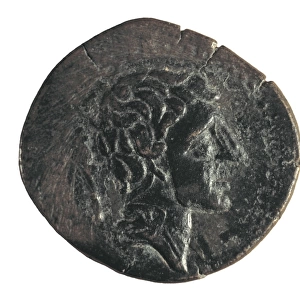 Iberian coin of the city of Saitabi (Jᴩva)
