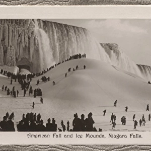 Ice Mounds at Niagara Falls