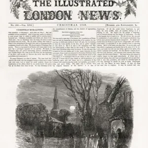 Illustrated London News Christmas supplement 1848