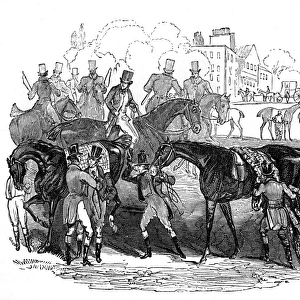 Illustration, The Corinthians at Melton Mowbray