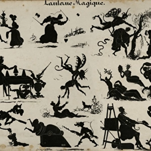 Illustration entitled Lanterne Magique