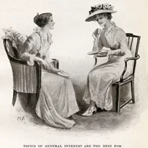 Illustration in The Etiquette of To-Day - Drawing Room