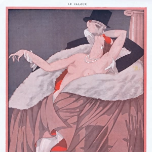 Illustration from Paris Plaisirs number 61, July 1927