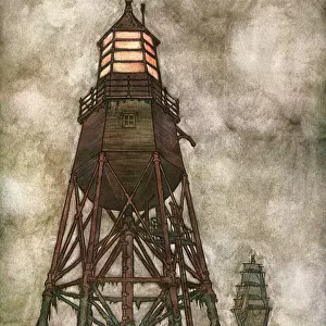 Illustration, A Song of the English, Lighthouse