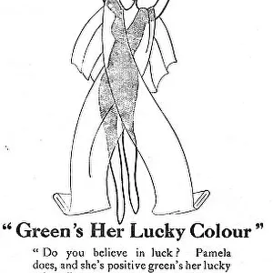 Illustration for Tarantulle artificial silk Date: 1929