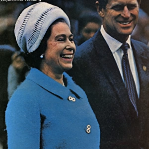 ILN front cover. Queen Elizabeth II and Prince Philip