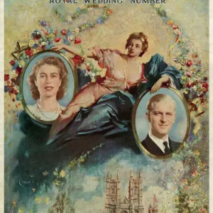 Royal Weddings Prints: Royal Wedding Magazine Covers