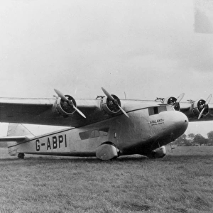 Imperial Airways Armstrong Whitworth AW15 Atalanta G-ABPI