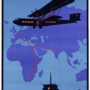 Adverts and Posters Collection: Posters of Aviation