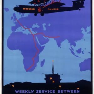 Imperial Airways poster