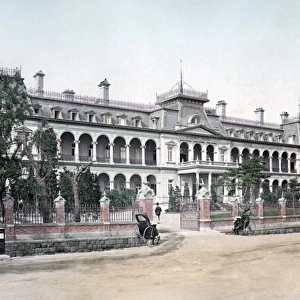 Imperial Hotel, Tokyo, Japan circa 1890