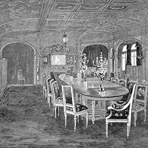 The Imperial Saloon, SY Livadia, 1880