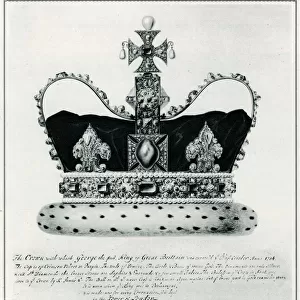 Imperial State Crown of George I, was crowned 1714